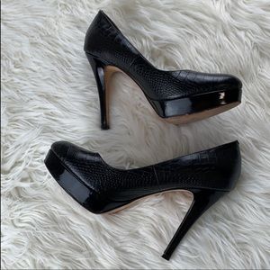 Cole Haan Nike Air faux snakeskin pumps 9.5